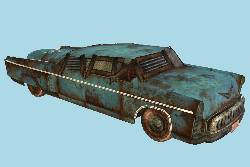 Chryslus Corvega Sedan 3d model